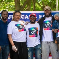 Group of volunteers at a Julicare event