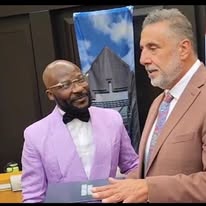 Founder meeting with a community leader