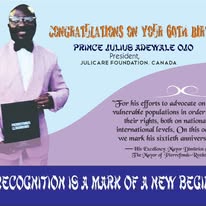 Recognition from the Mayor of Pierrefonds-Roxboro