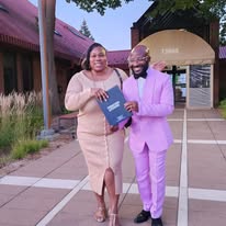 Founder receiving civic recognition