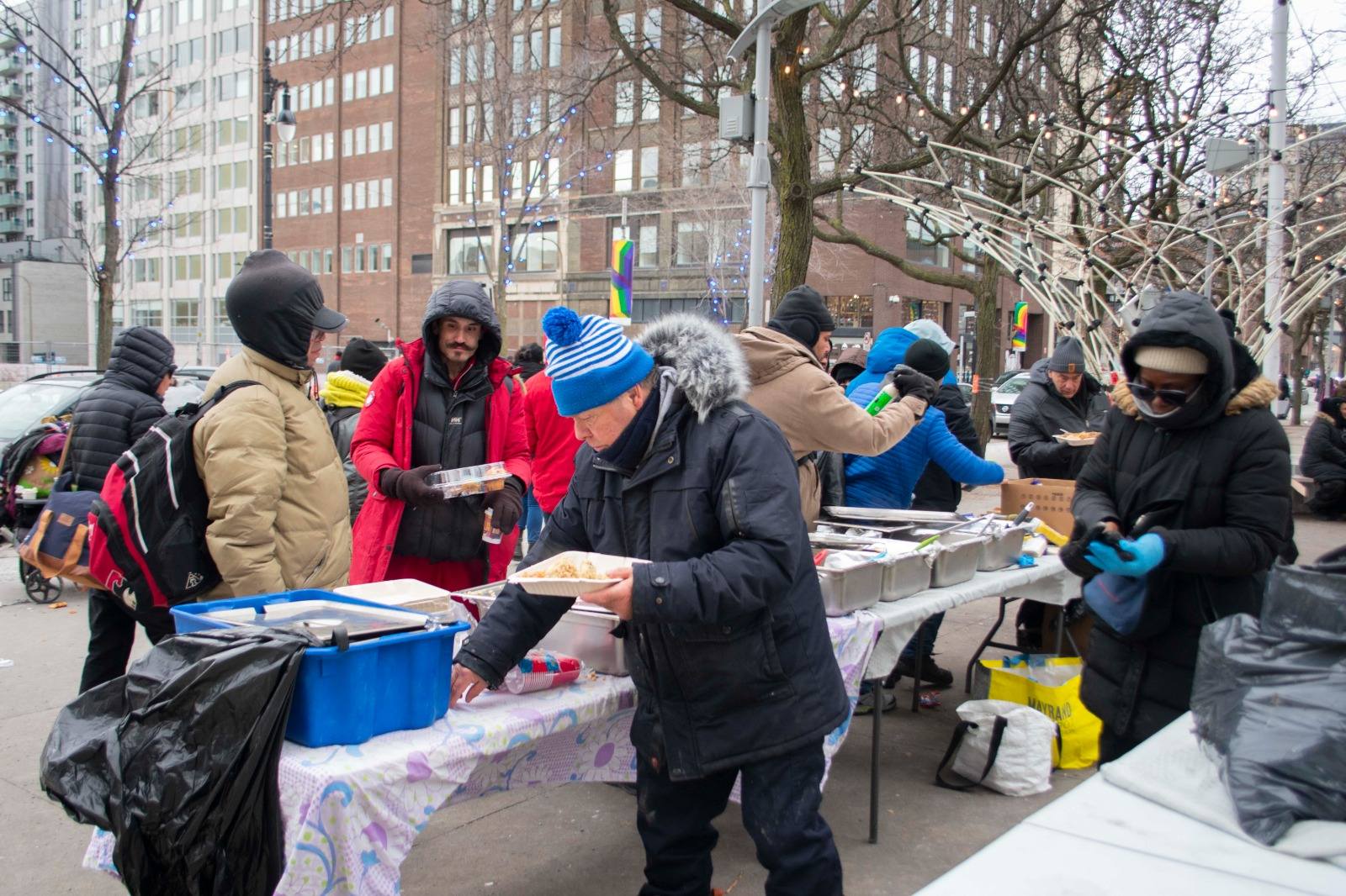 Community winter meal